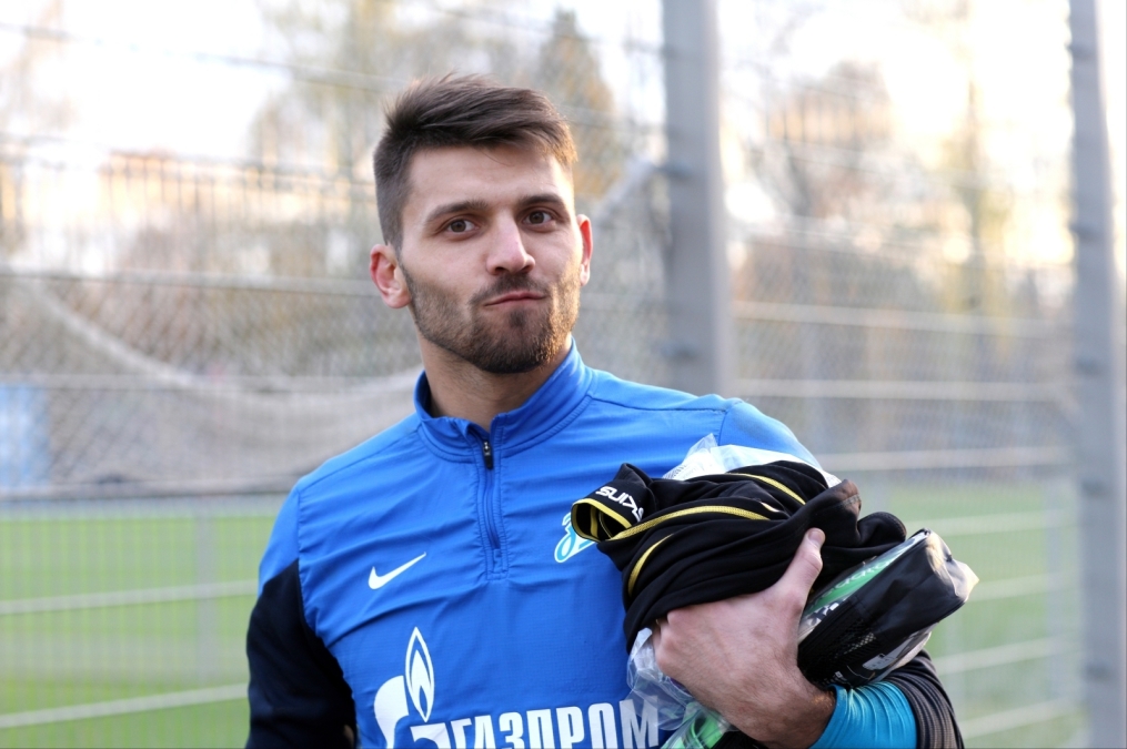 Тренировка «Зенита» перед матчем «Зенит» — ЦСКА