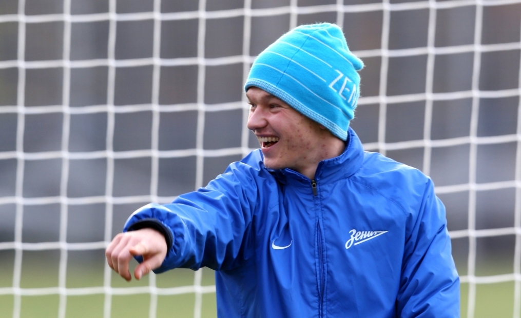 Тренировка «Зенита» перед матчем «Зенит» — ЦСКА