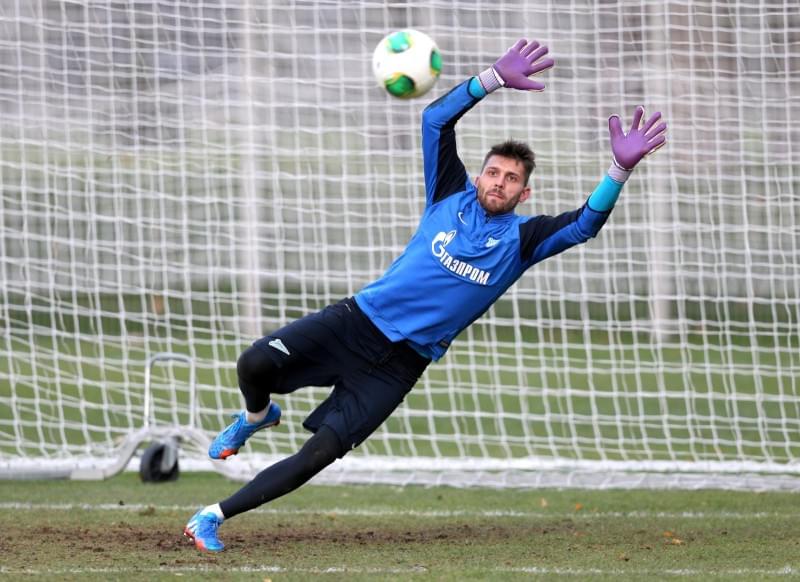 Тренировка «Зенита» перед матчем «Зенит» — ЦСКА