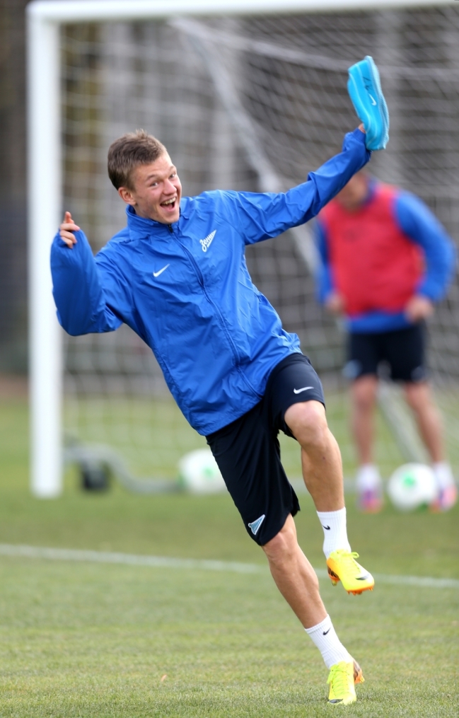 Тренировка «Зенита» перед матчем «Зенит» — ЦСКА