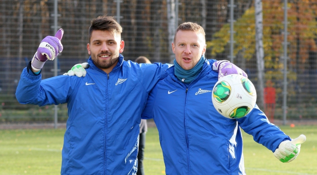 Тренировка «Зенита» перед матчем «Зенит» — ЦСКА