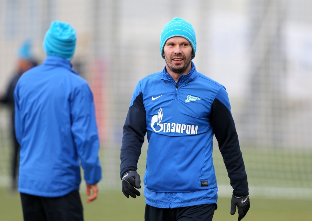Тренировка «Зенита» перед матчем «Зенит» — ЦСКА