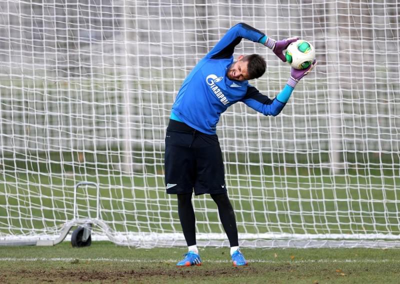 Тренировка «Зенита» перед матчем «Зенит» — ЦСКА