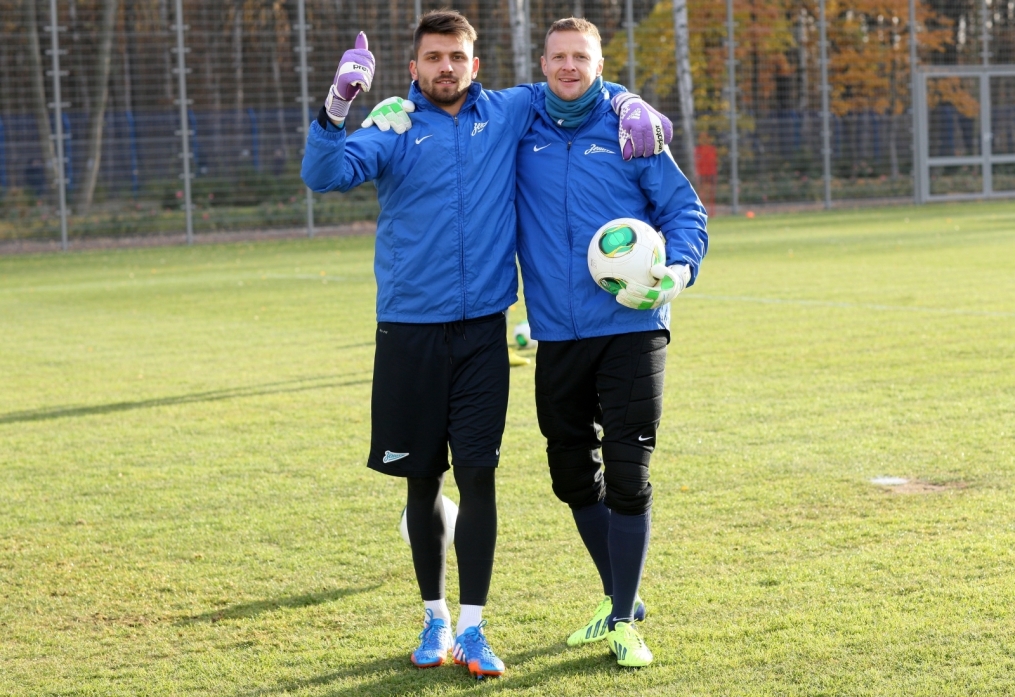 Тренировка «Зенита» перед матчем «Зенит» — ЦСКА