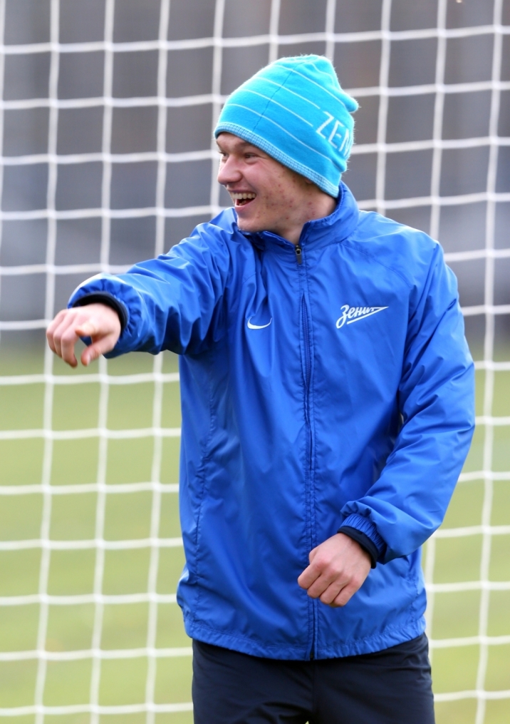 Тренировка «Зенита» перед матчем «Зенит» — ЦСКА