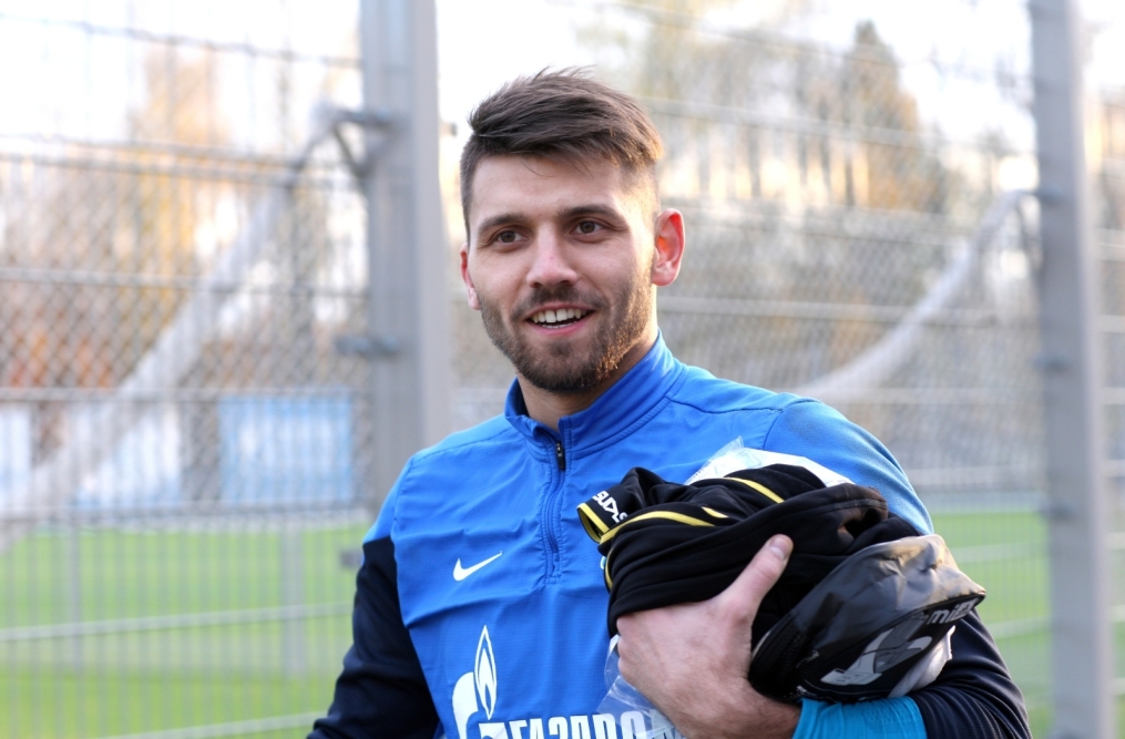 Тренировка «Зенита» перед матчем «Зенит» — ЦСКА