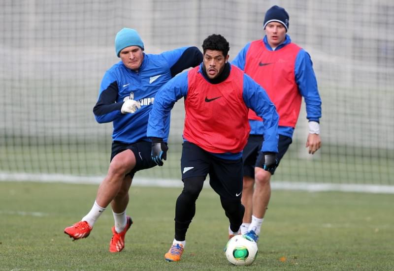 Тренировка «Зенита» перед матчем «Зенит» — ЦСКА