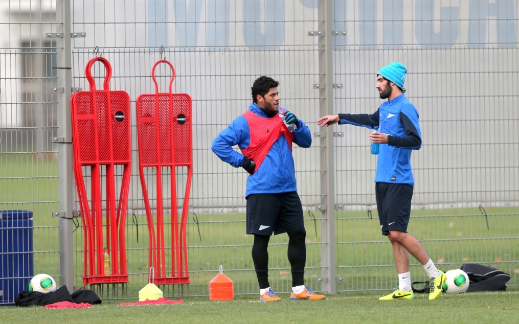 Тренировка «Зенита» перед матчем «Зенит» — ЦСКА