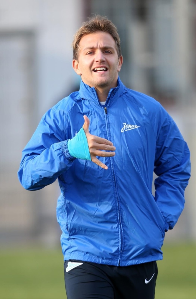 Тренировка «Зенита» перед матчем «Зенит» — ЦСКА