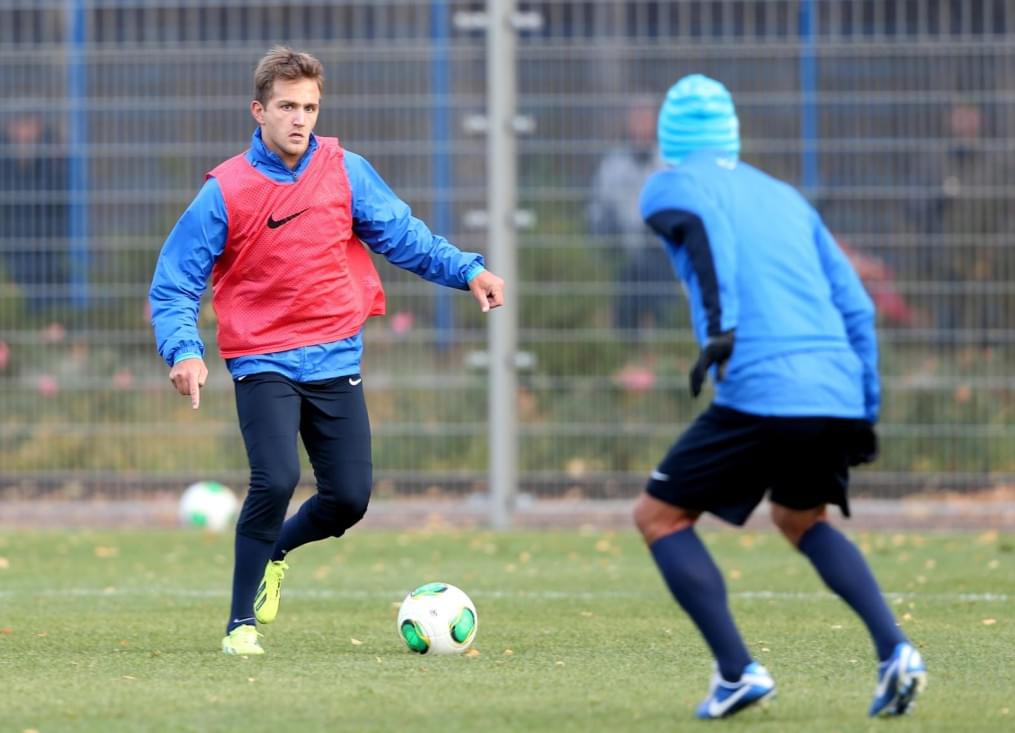 Тренировка «Зенита» перед матчем «Зенит» — ЦСКА
