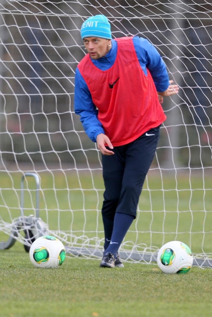 Тренировка «Зенита» перед матчем «Зенит» — ЦСКА