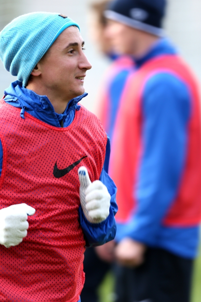 Тренировка «Зенита» перед матчем «Зенит» — ЦСКА