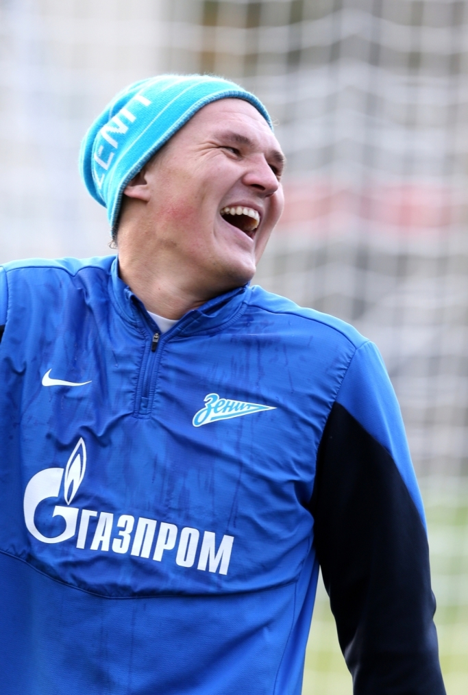 Тренировка «Зенита» перед матчем «Зенит» — ЦСКА