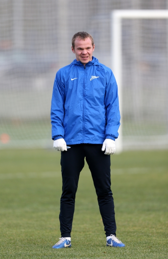 Тренировка «Зенита» перед матчем «Зенит» — ЦСКА