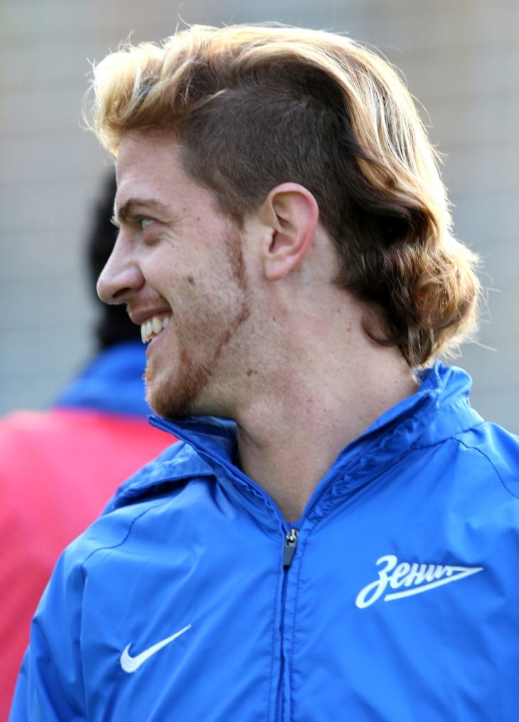 Тренировка «Зенита» перед матчем «Зенит» — ЦСКА