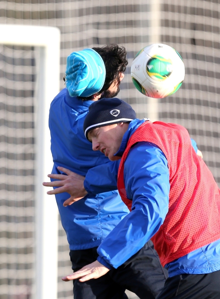 Тренировка «Зенита» перед матчем «Зенит» — ЦСКА