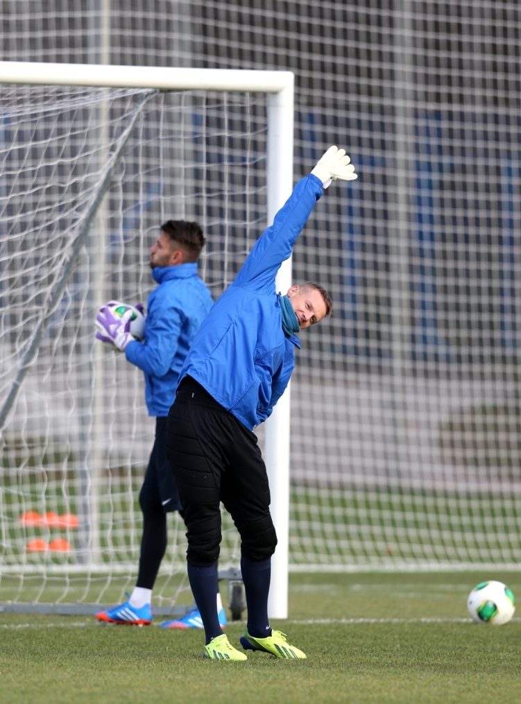 Тренировка «Зенита» перед матчем «Зенит» — ЦСКА