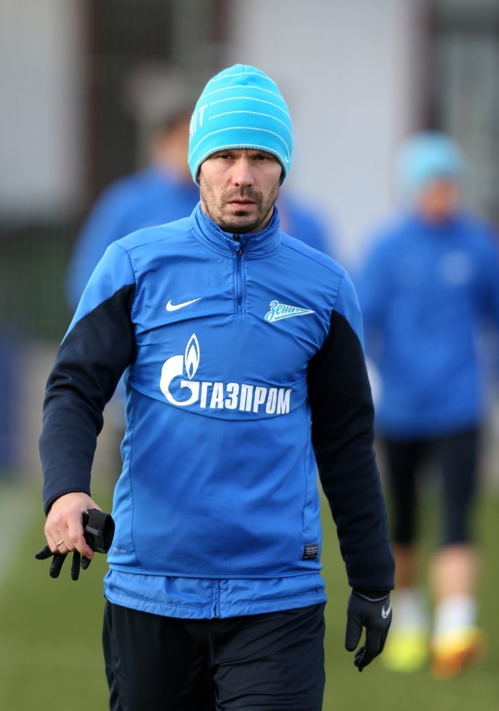 Тренировка «Зенита» перед матчем «Зенит» — ЦСКА