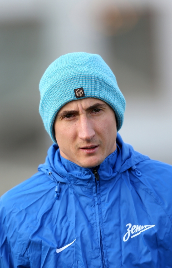 Тренировка «Зенита» перед матчем «Зенит» — ЦСКА