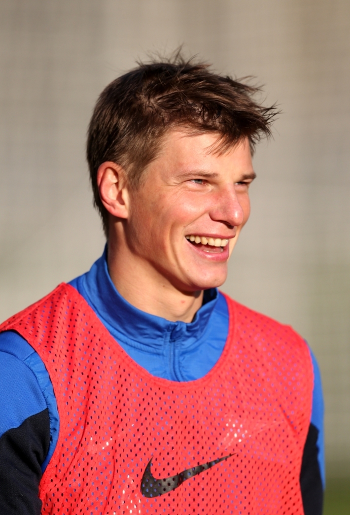 Тренировка «Зенита» перед матчем «Зенит» — ЦСКА