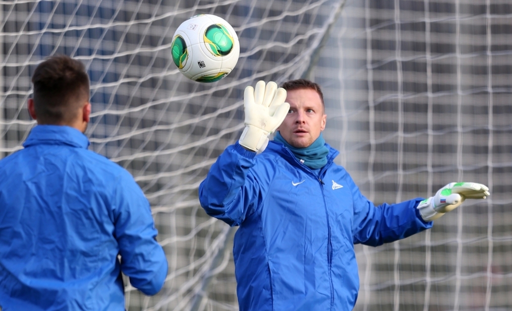 Тренировка «Зенита» перед матчем «Зенит» — ЦСКА