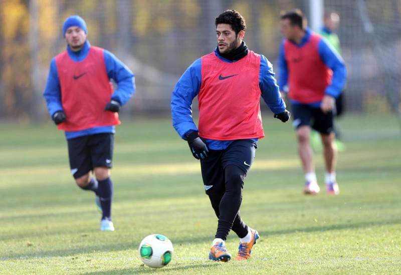 Тренировка «Зенита» перед матчем «Зенит» — ЦСКА