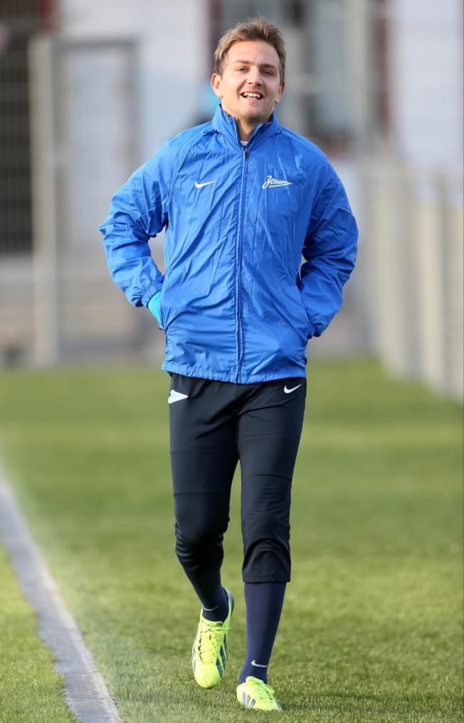 Тренировка «Зенита» перед матчем «Зенит» — ЦСКА