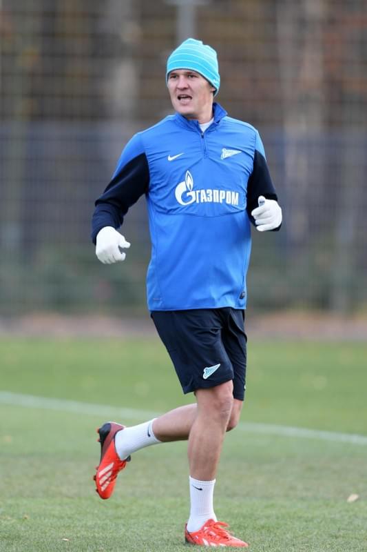 Тренировка «Зенита» перед матчем «Зенит» — ЦСКА