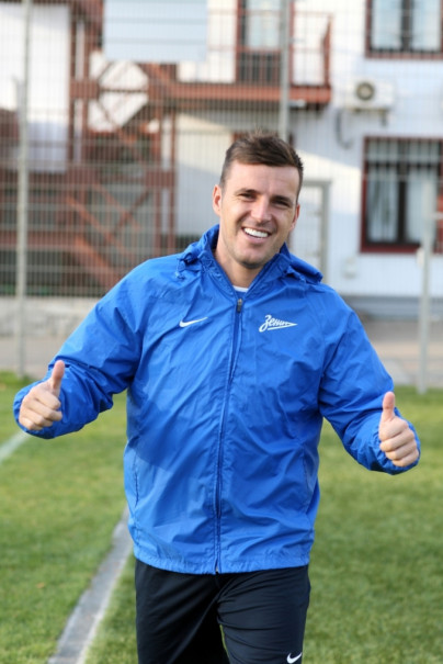 Тренировка «Зенита» перед матчем «Зенит» — ЦСКА