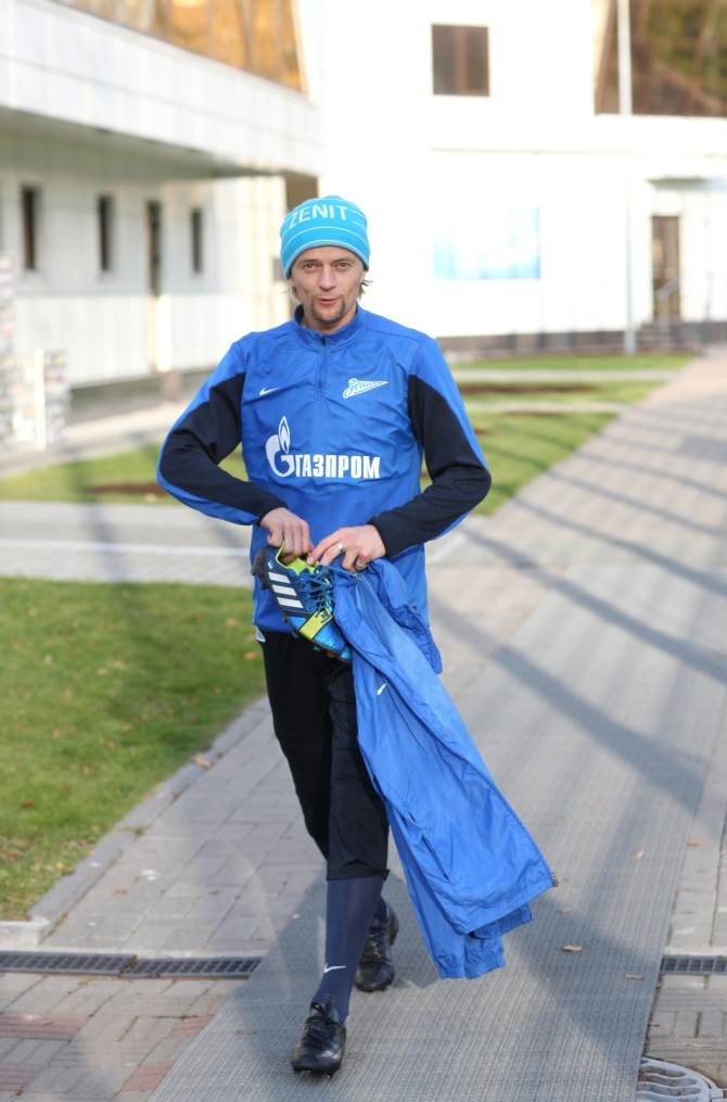 Тренировка «Зенита» перед матчем «Зенит» — ЦСКА