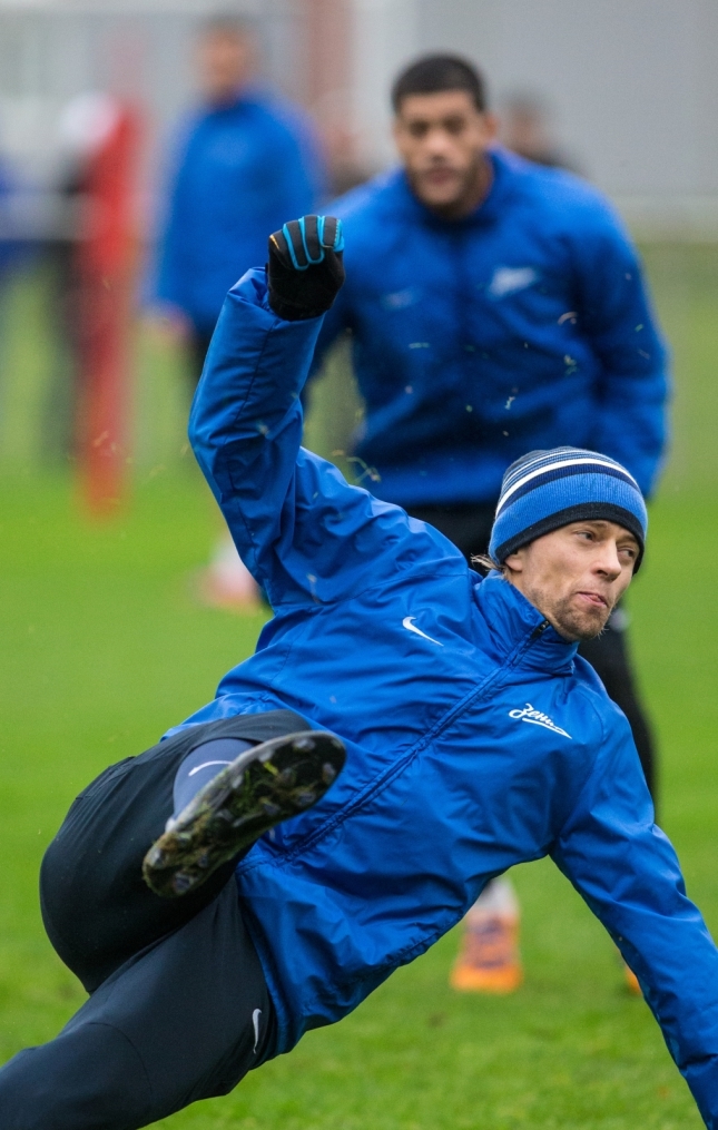 Тренировка «Зенита» перед матчем «Спартак» — «Зенит»