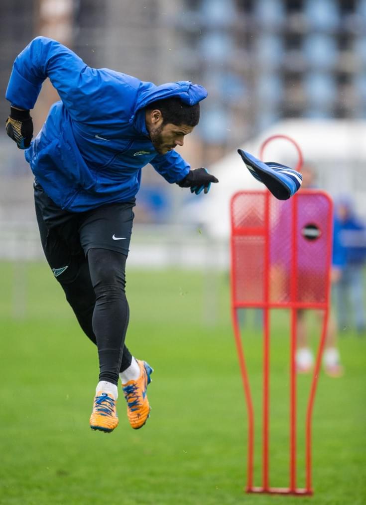 Тренировка «Зенита» перед матчем «Спартак» — «Зенит»