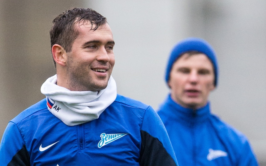 Тренировка «Зенита» перед матчем «Спартак» — «Зенит»