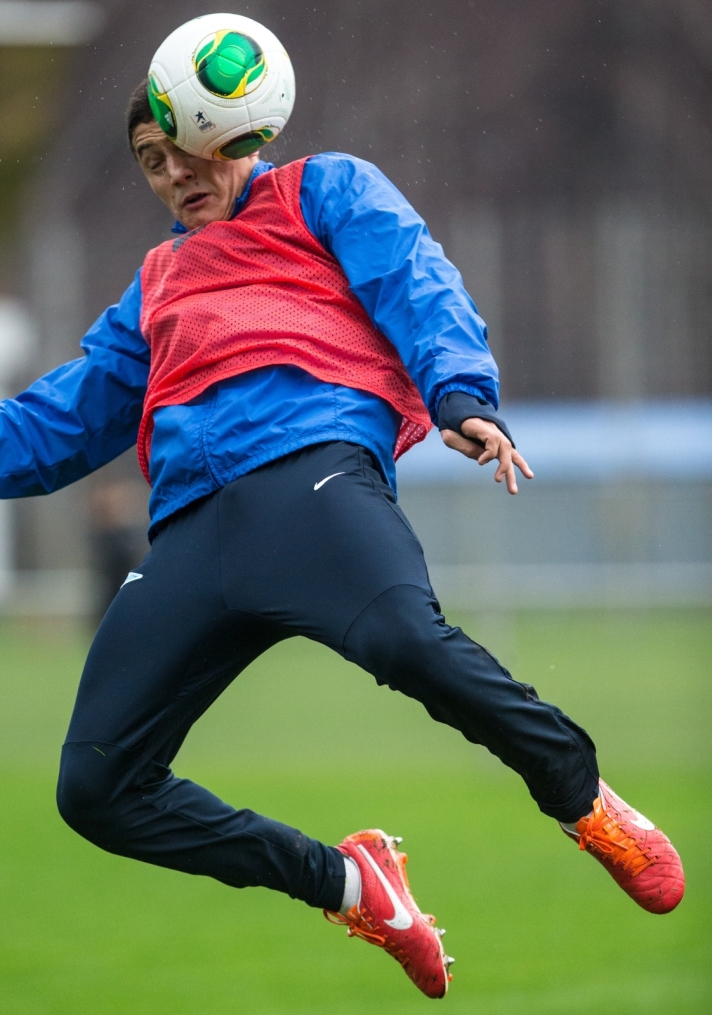 Тренировка «Зенита» перед матчем «Спартак» — «Зенит»