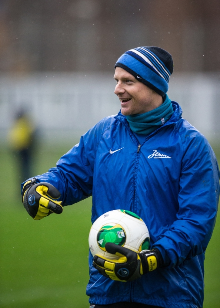 Тренировка «Зенита» перед матчем «Спартак» — «Зенит»