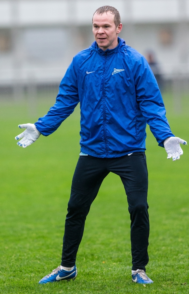 Тренировка «Зенита» перед матчем «Спартак» — «Зенит»