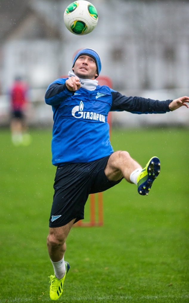 Тренировка «Зенита» перед матчем «Спартак» — «Зенит»