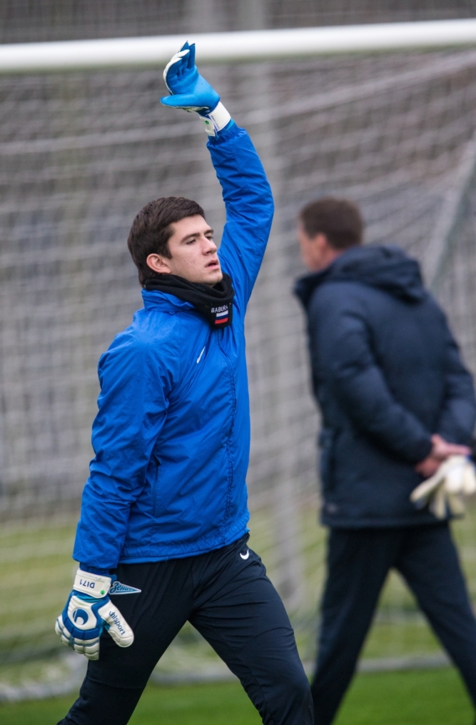 Тренировка «Зенита» перед матчем «Спартак» — «Зенит»