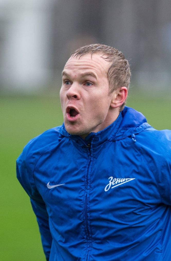 Тренировка «Зенита» перед матчем «Спартак» — «Зенит»