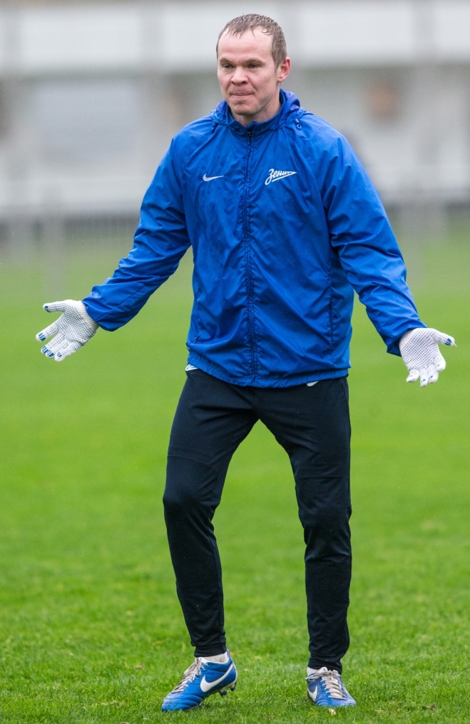 Тренировка «Зенита» перед матчем «Спартак» — «Зенит»