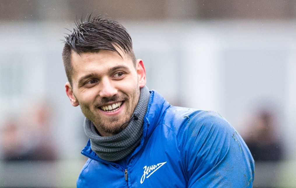 Тренировка «Зенита» перед матчем «Спартак» — «Зенит»