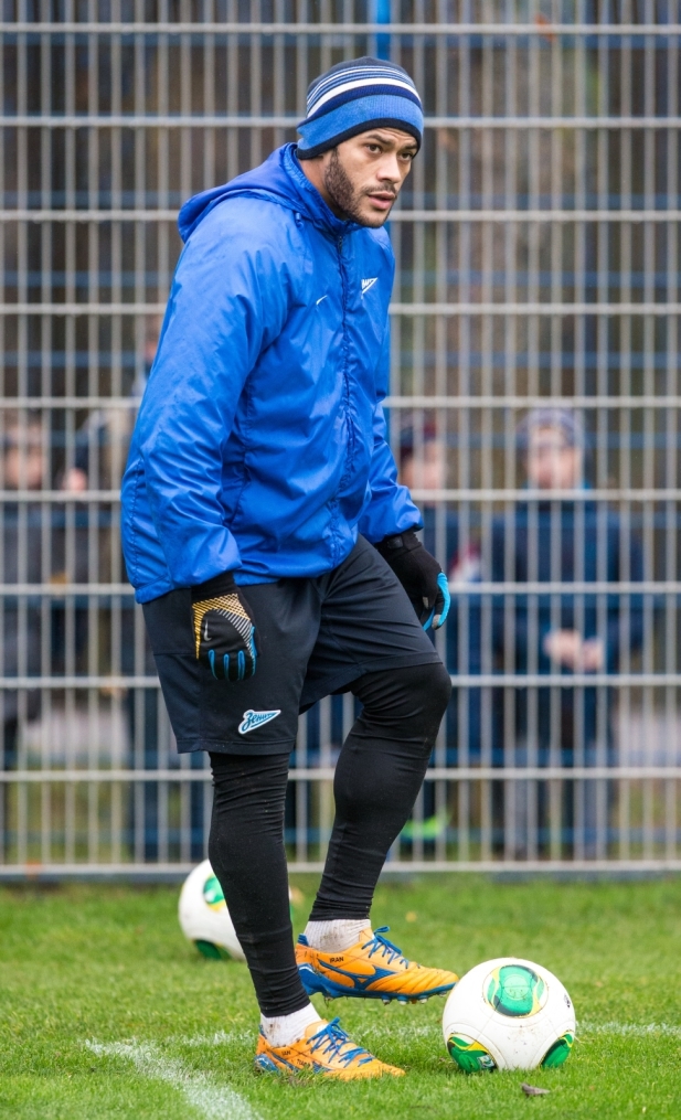 Тренировка «Зенита» перед матчем «Спартак» — «Зенит»