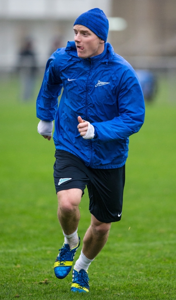 Тренировка «Зенита» перед матчем «Спартак» — «Зенит»