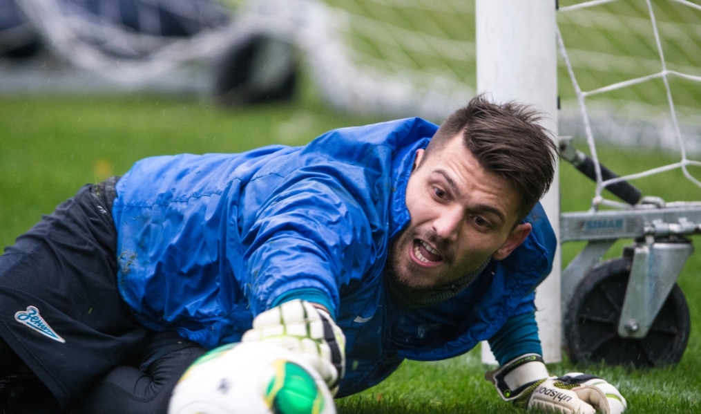 Тренировка «Зенита» перед матчем «Спартак» — «Зенит»