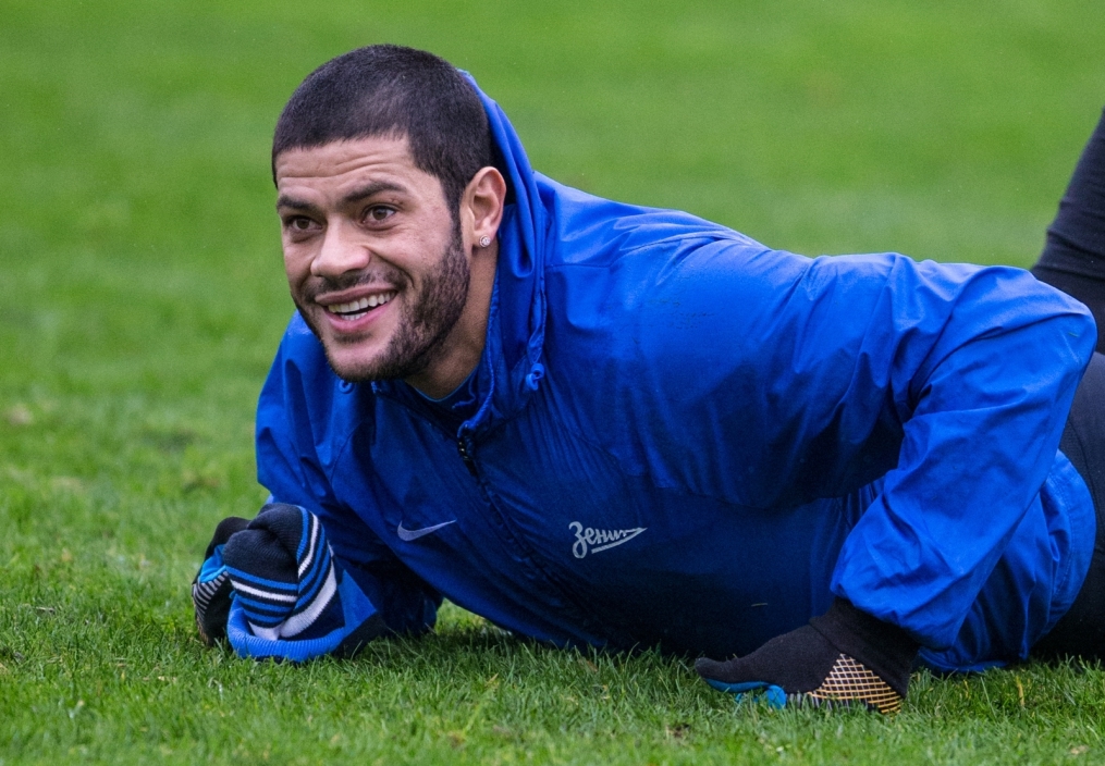 Тренировка «Зенита» перед матчем «Спартак» — «Зенит»