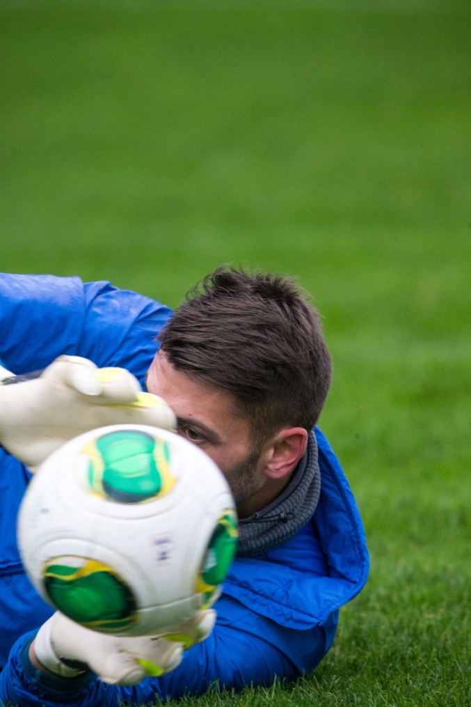 Тренировка «Зенита» перед матчем «Спартак» — «Зенит»