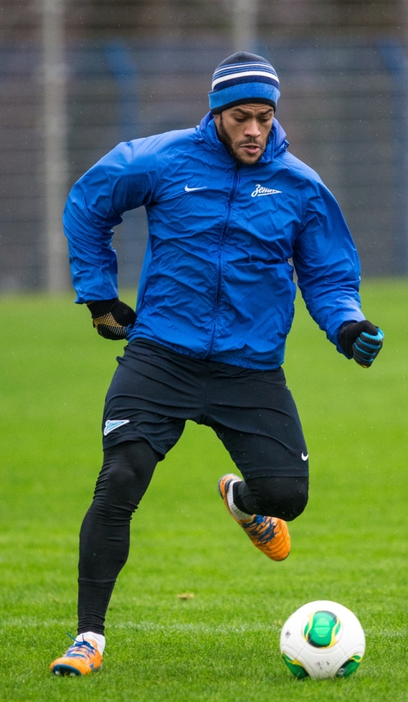 Тренировка «Зенита» перед матчем «Спартак» — «Зенит»