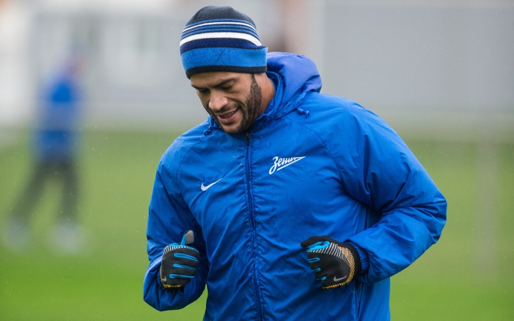 Тренировка «Зенита» перед матчем «Спартак» — «Зенит»