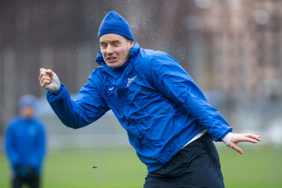 Тренировка «Зенита» перед матчем «Спартак» — «Зенит»