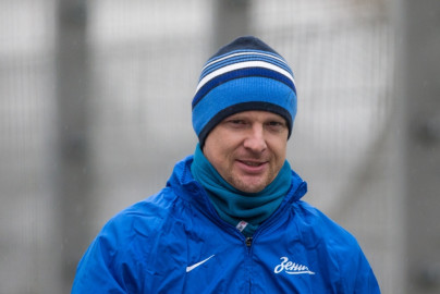 Тренировка «Зенита» перед матчем «Спартак» — «Зенит»